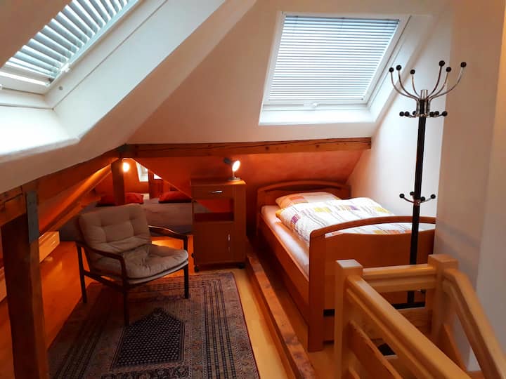 3. Sovrum (öppen vind)