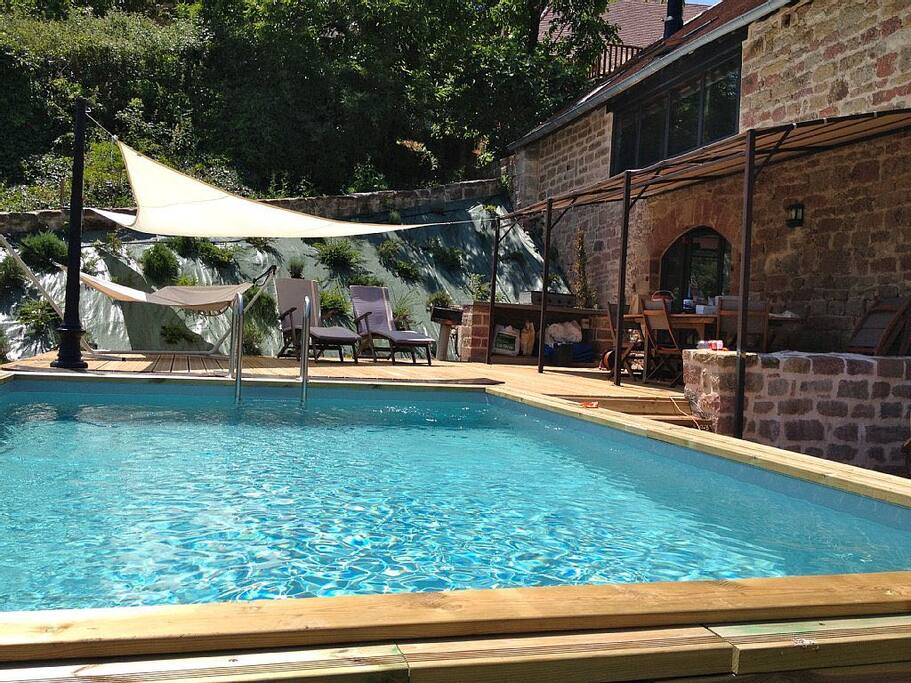 Piscine chauffée