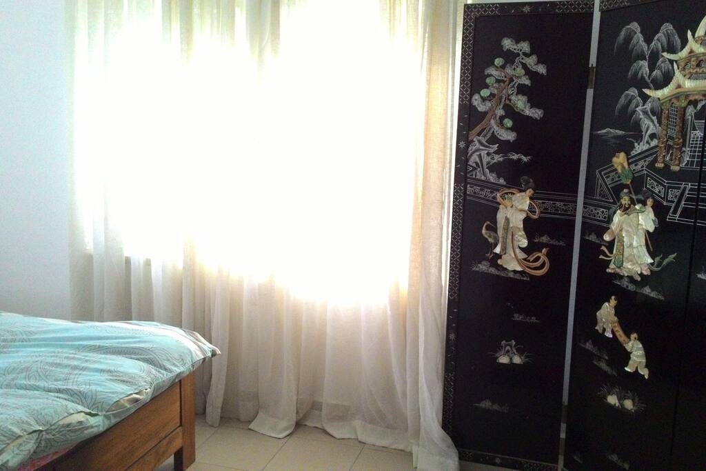 beautifully designed big bright room