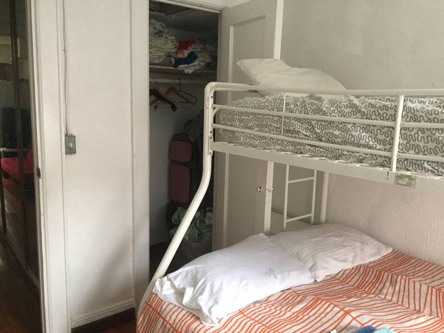 closet with some space available
