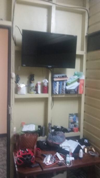 El televisor, vista desde la cama