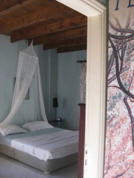 The view of bedroom from the hall