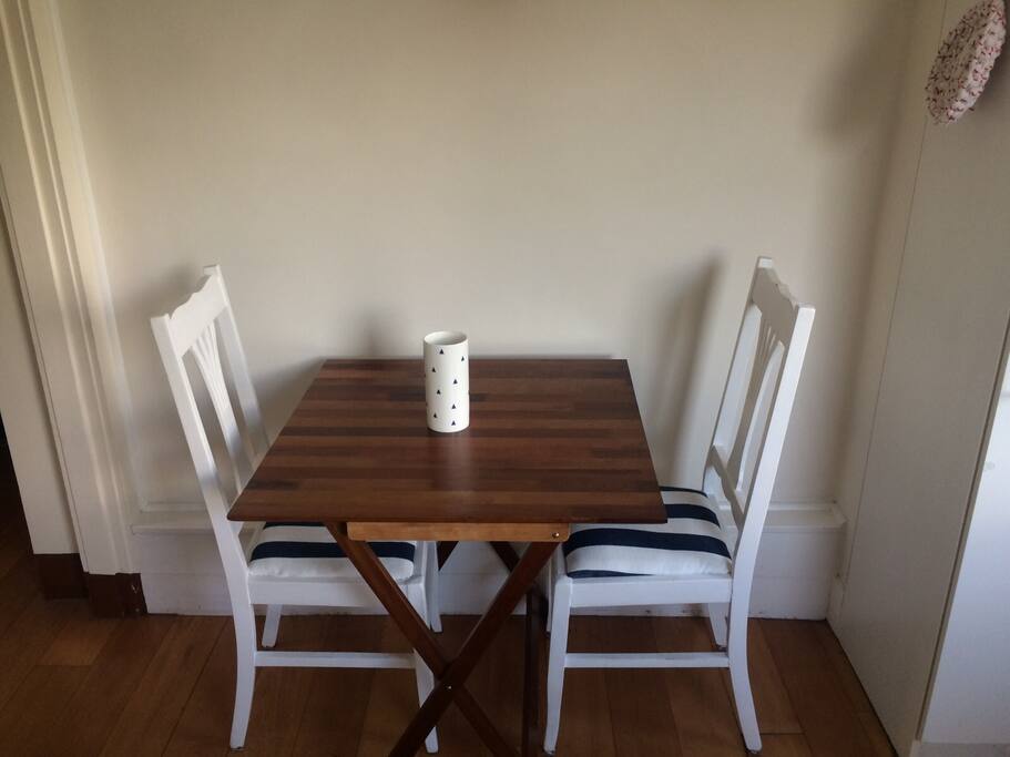 Breakfast table