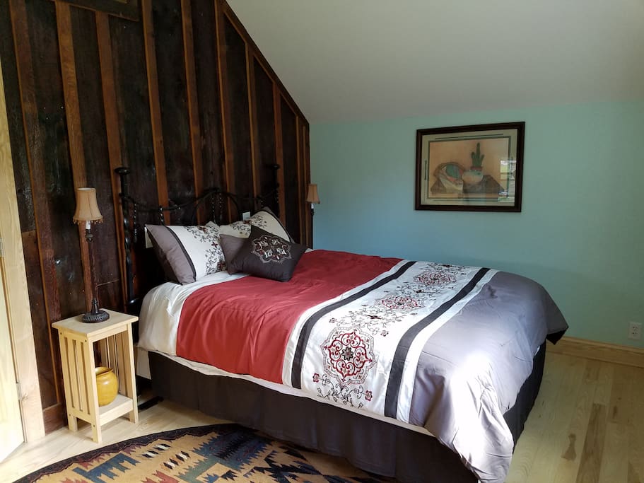 Upstairs Native American bedroom