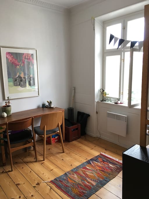 The room