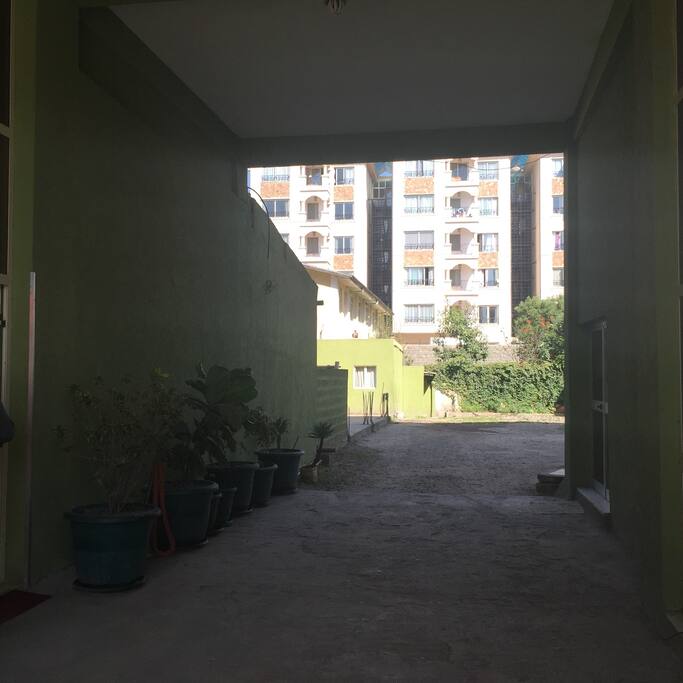 The the inside and parking area of the building!!!