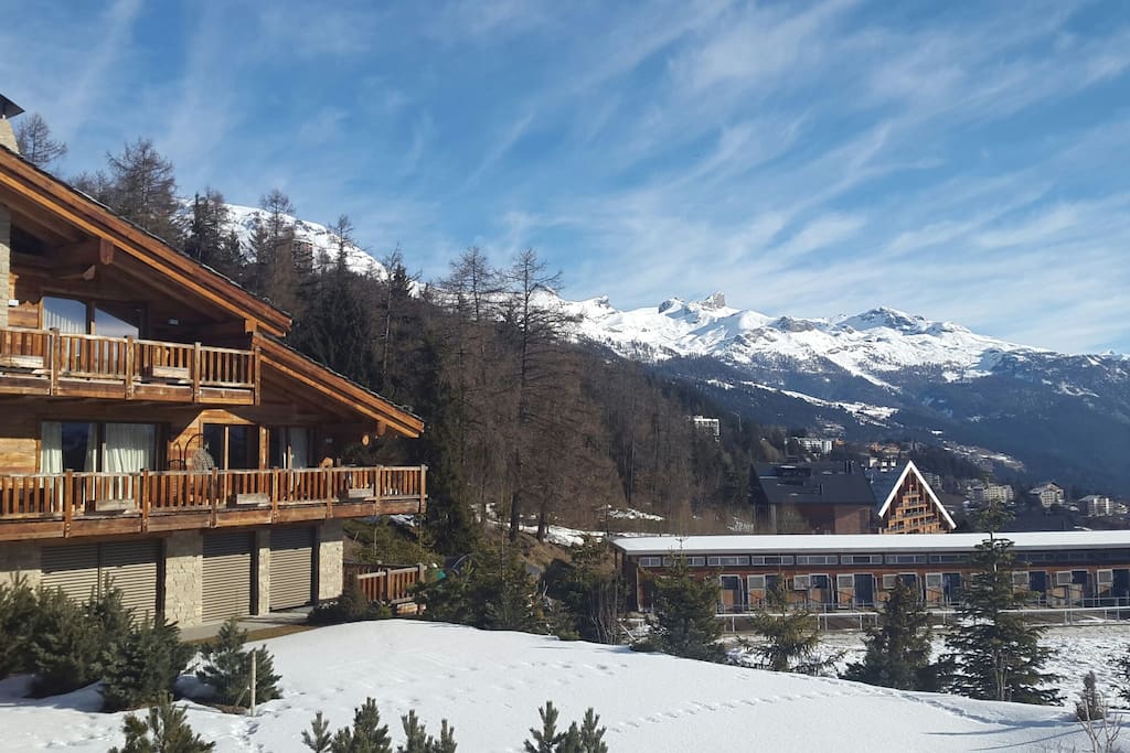 Eastern view from the Chalet
