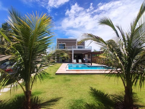 Υπέροχο σπίτι για χαλάρωση, κοντά στην παραλία Guarajuba