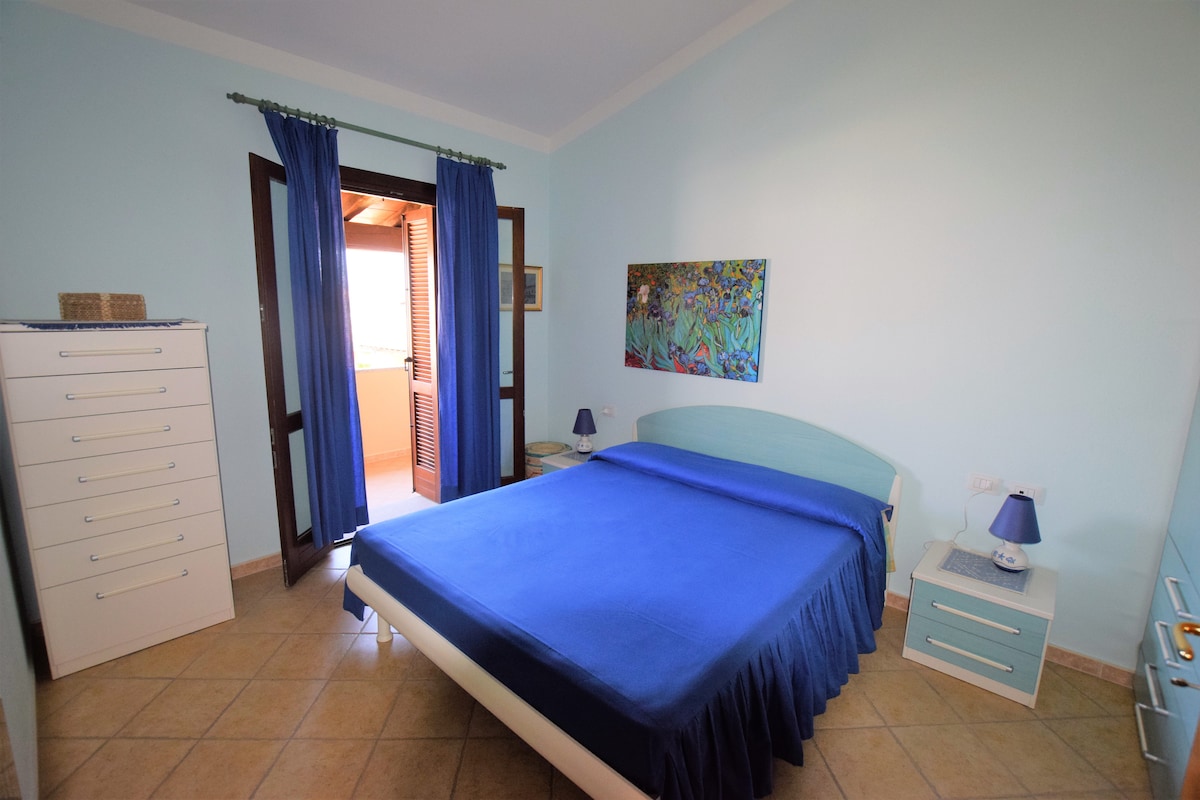 Dvojlôžková spálňa. 