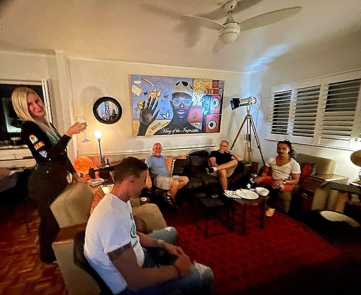 غرفة المعيشة