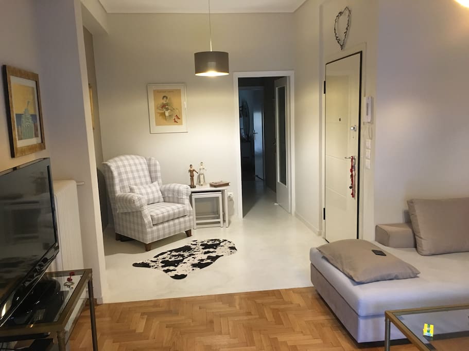 Living room and main entrance