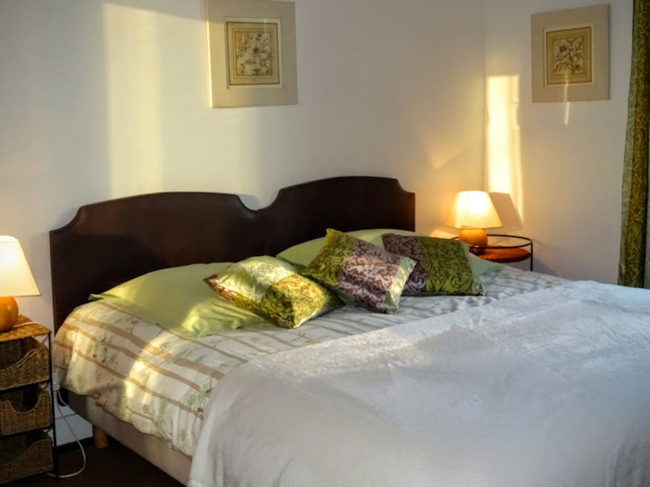 Chambre lit double ou deux lits simples