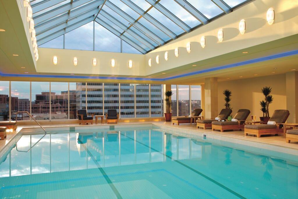 One of the amenity - Ritz-Carlton swimming pool