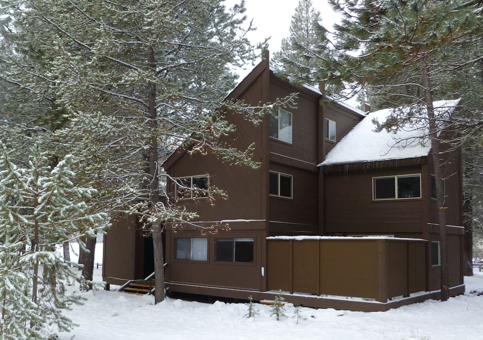 Home in the winter.