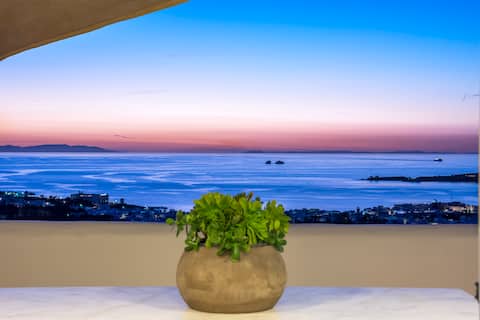 Panoramic view studio