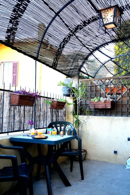 la terrasse