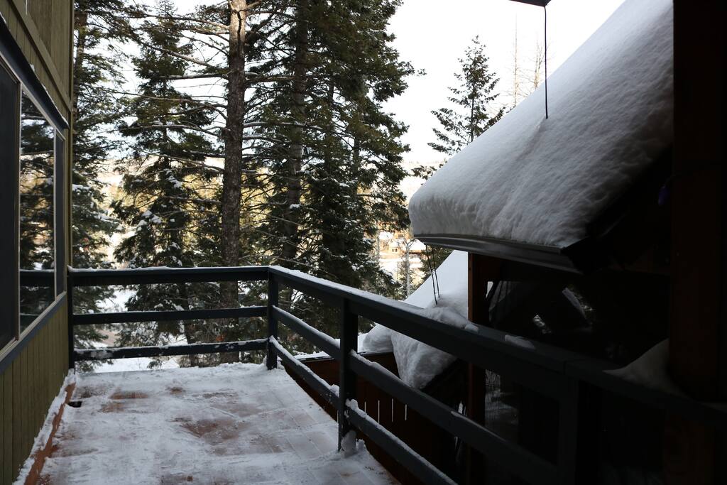Cozy front porch