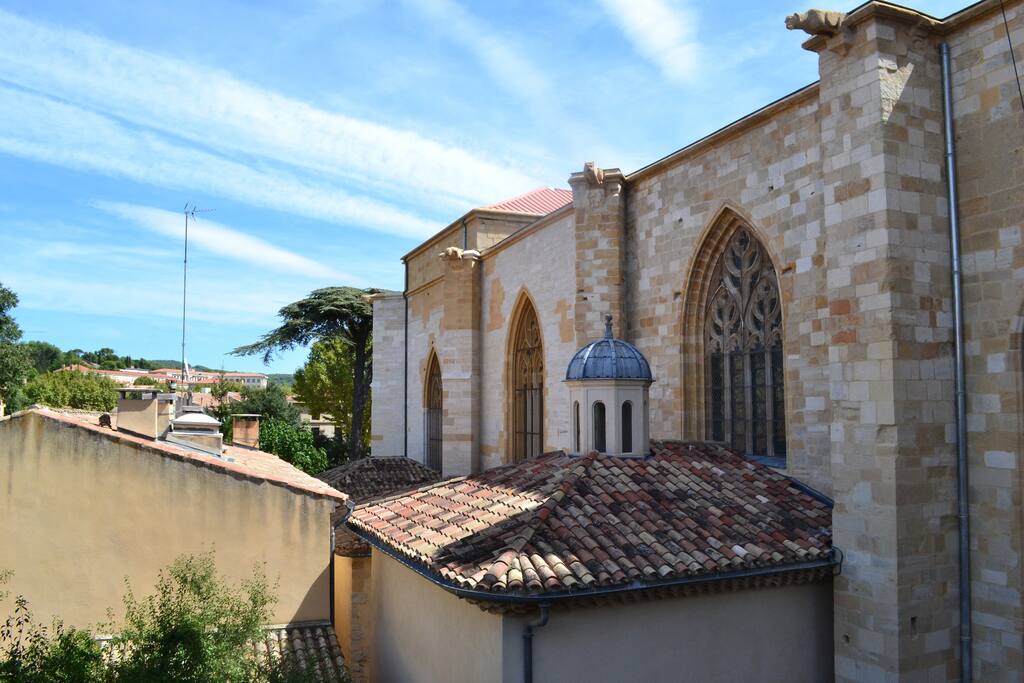Vue sur la cathédrale