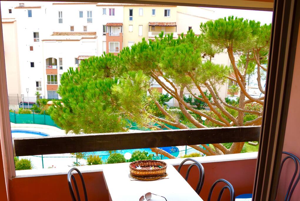Vue de la loggia