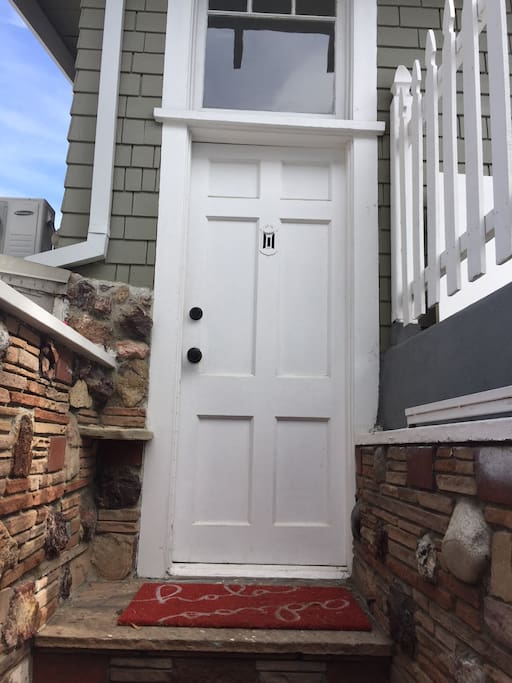 Door entrance.