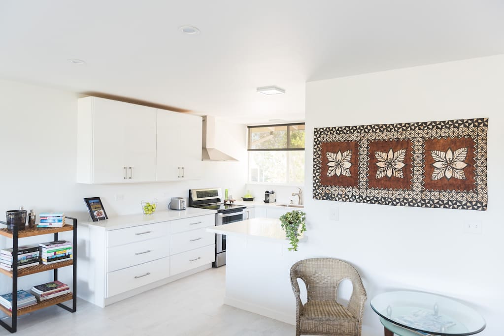 All new kitchen