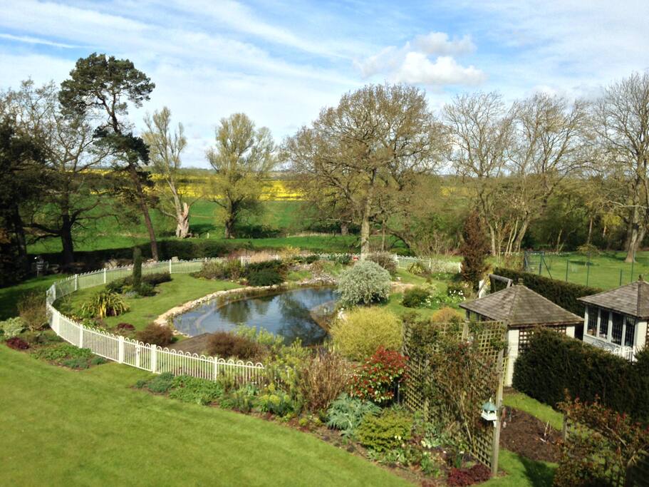 View from out of the main bedroom