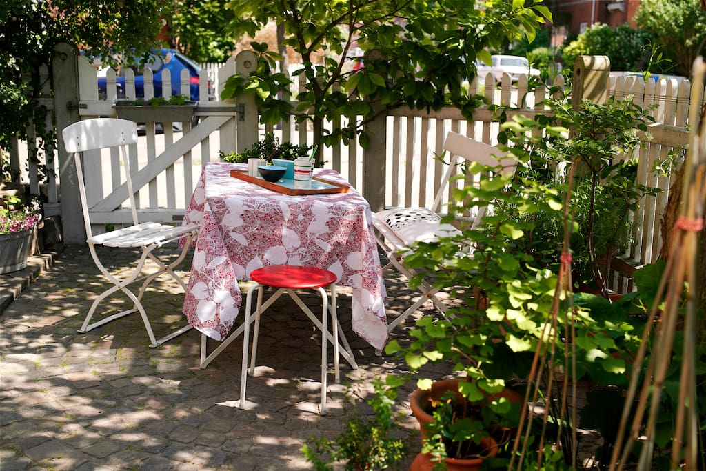 Private garden