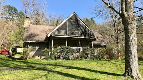 WELCOME TO THE RIVER, a quiet cabin in Townsend.