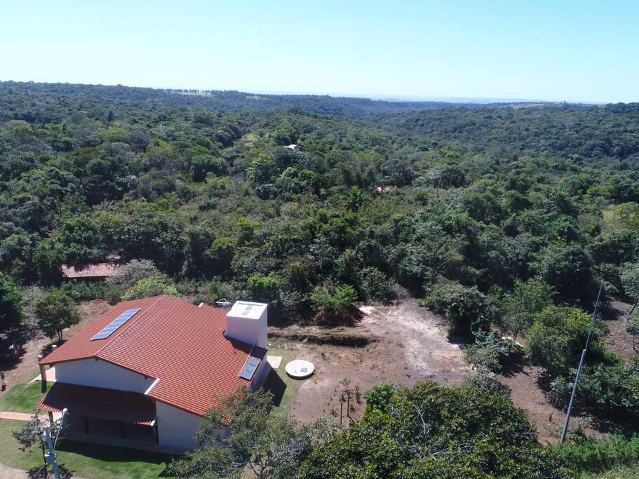 Vista a partir de drone