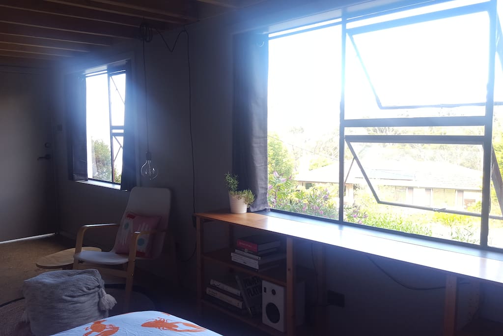 Nice view of the river, and your own entryway