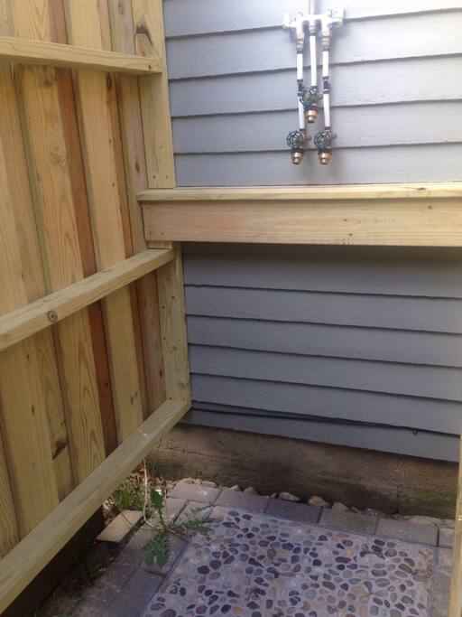 Outside Shower