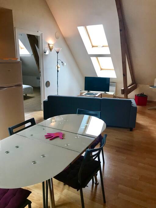 Côté salle-salon