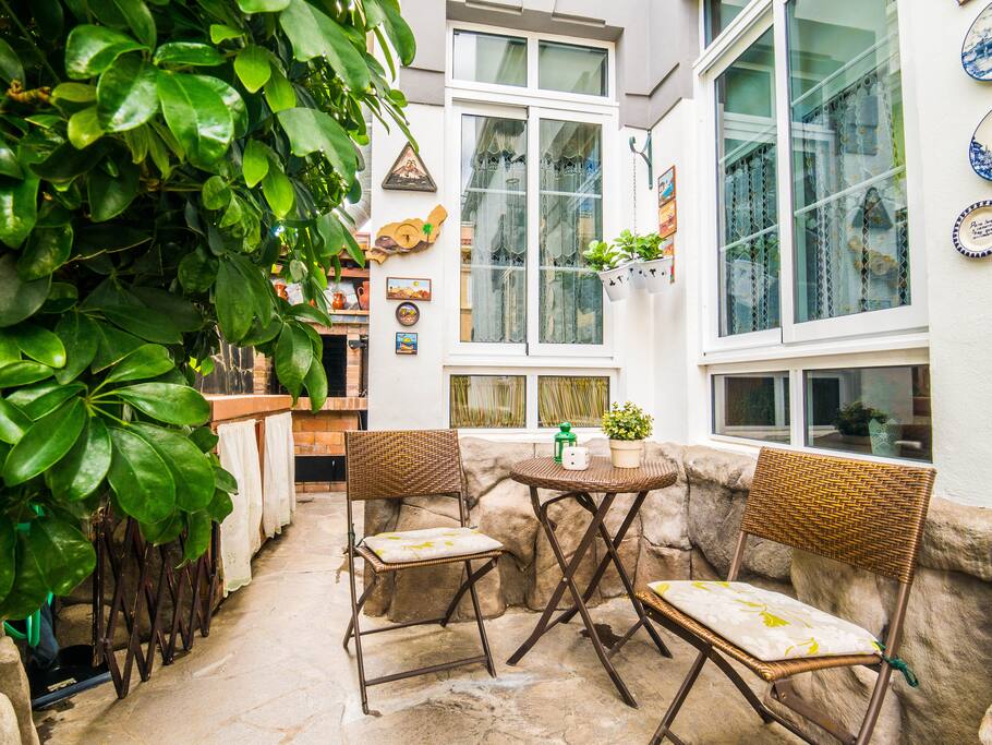 Jardines exteriores