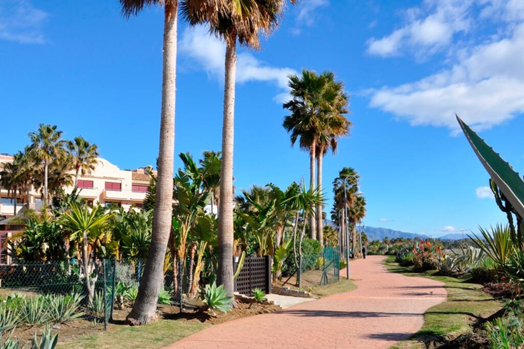 Seafront promenade