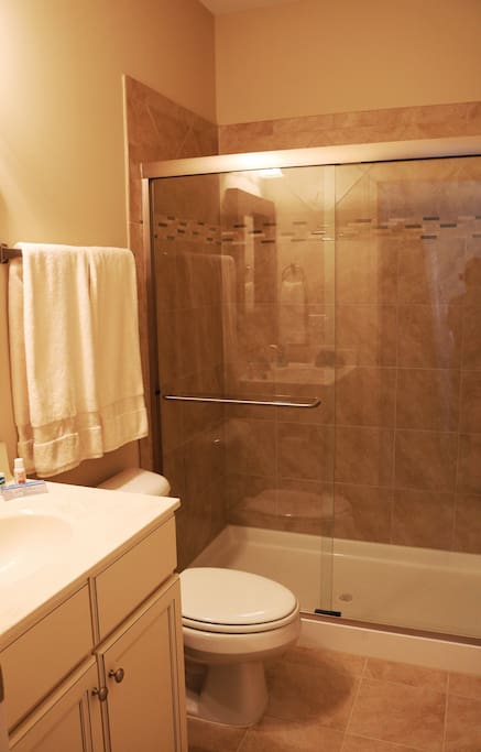 Connected Private Bathroom with Shower