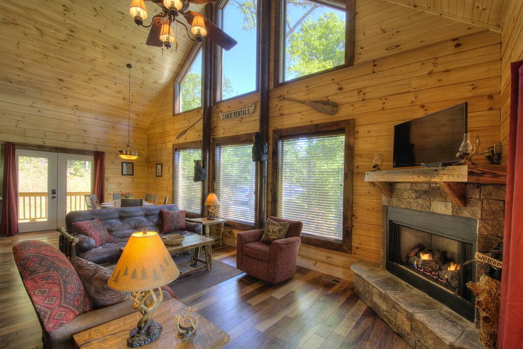Gas fireplace