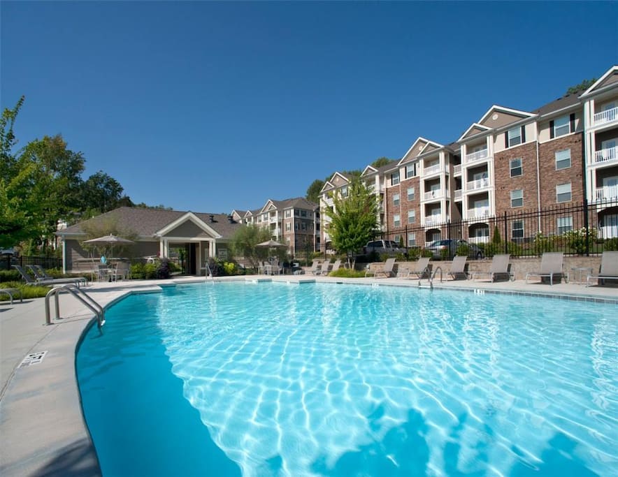 Poolside Entrance View