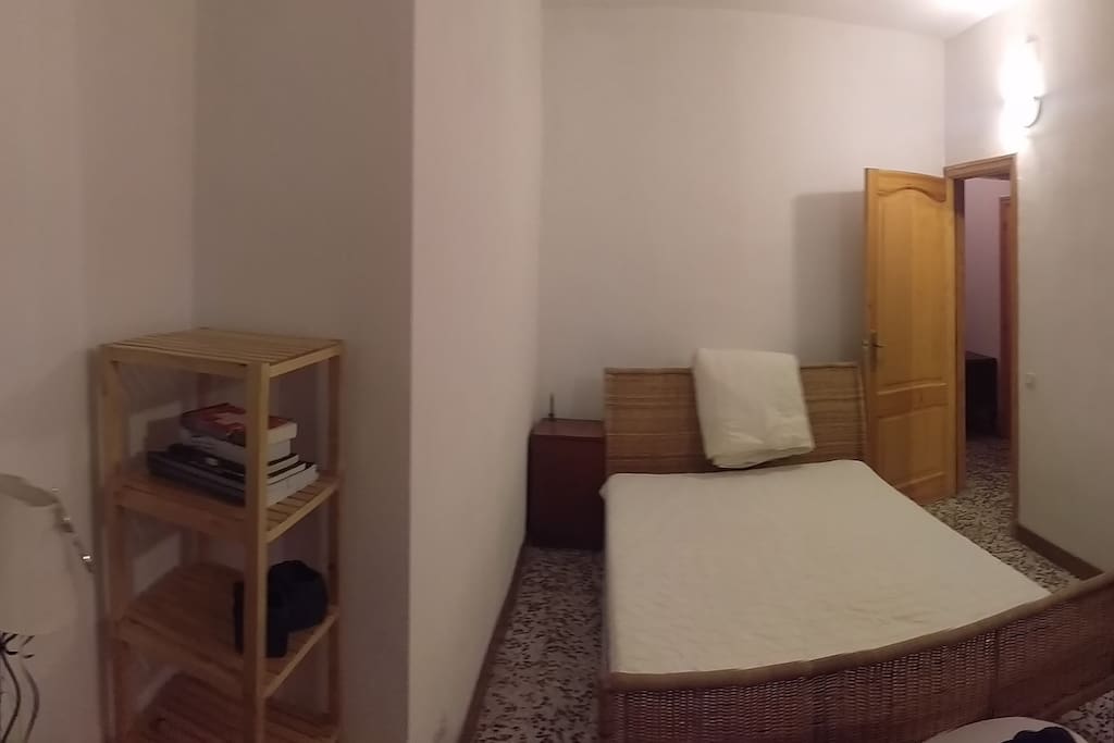 Double bed on Room pano Pic