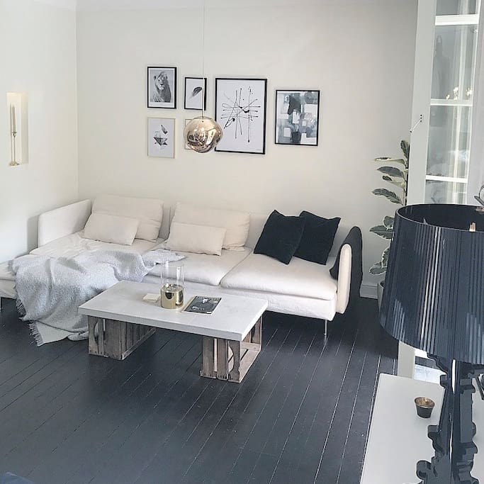Living room and couch