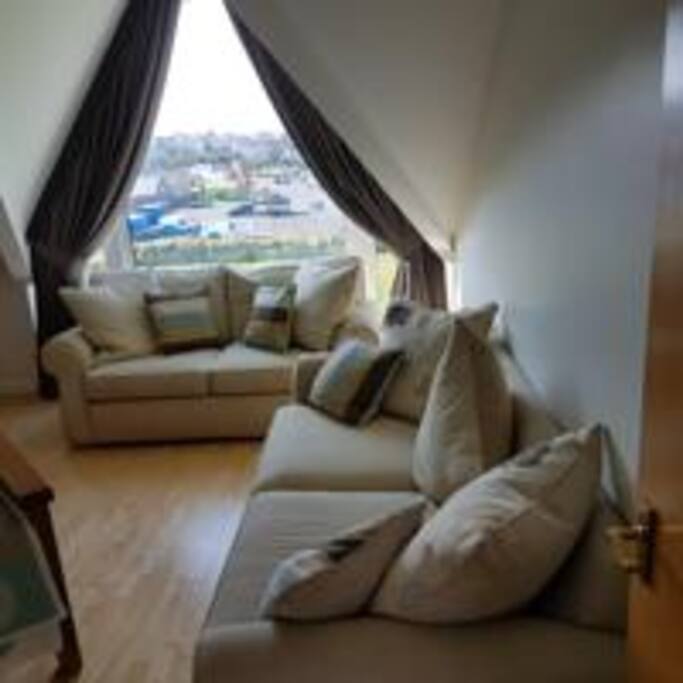 Master bedroom soft seating area