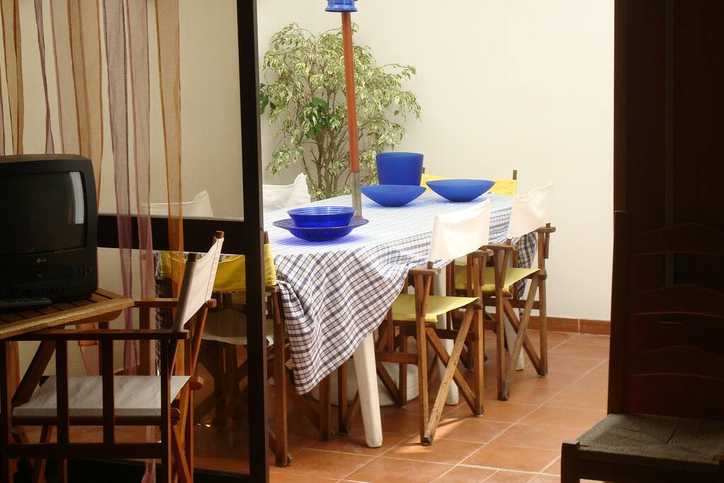 Pátio interior, exclusivo da moradia