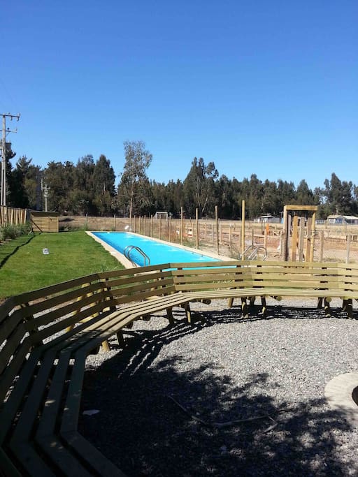 Piscina de nado en zona de Club House