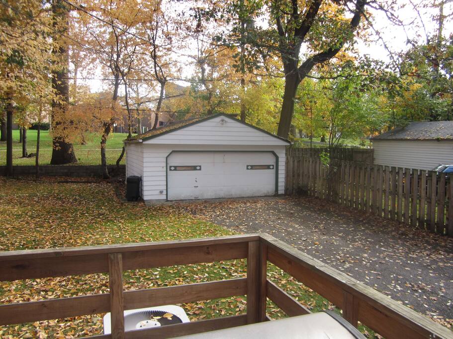 View from the Rear Porch (Gas Grill Included)