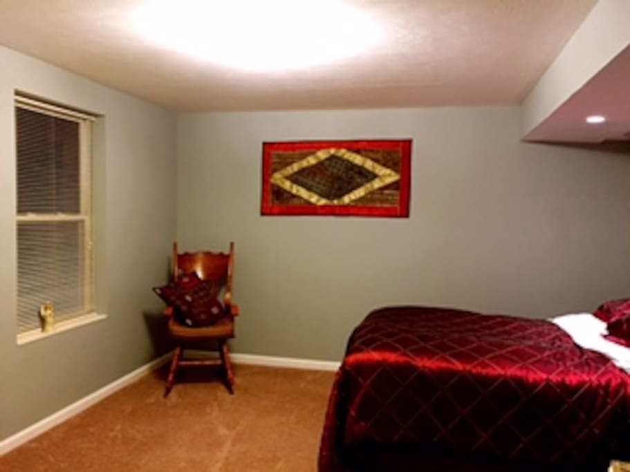 Bedroom with window