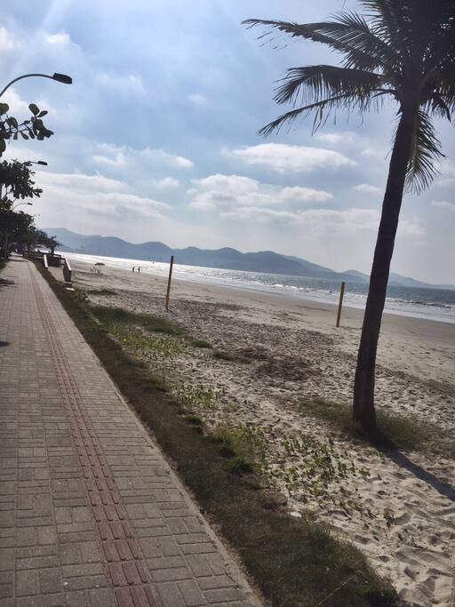 calçadão da praia