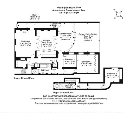 St. Johns Wood,Luxury Unique apartment 2400 sqft gallery image 3