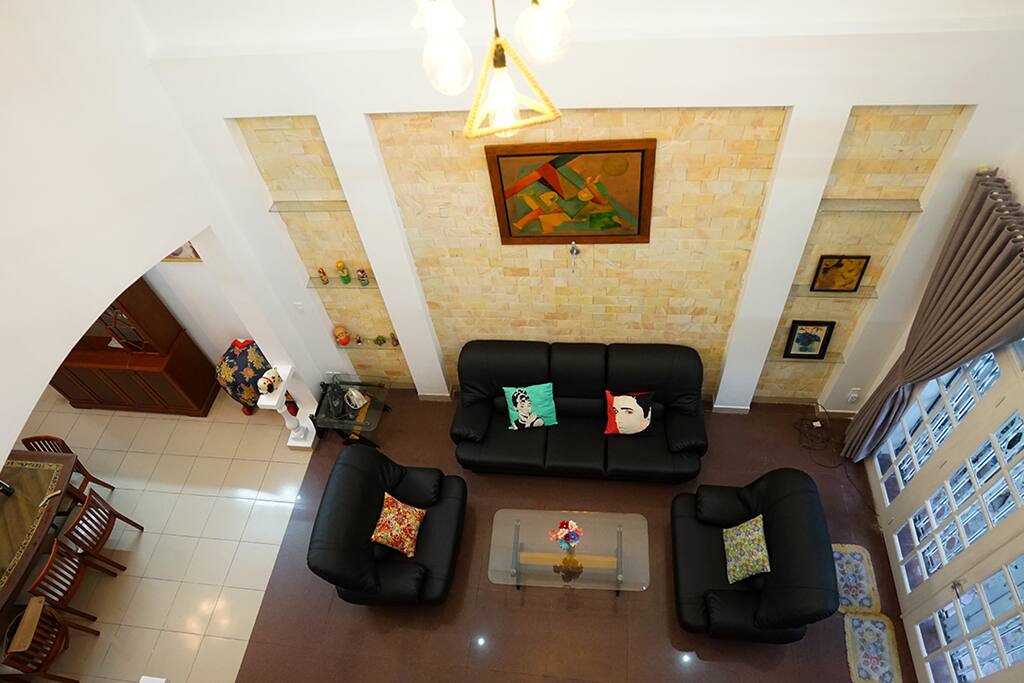 First floor void view to living room