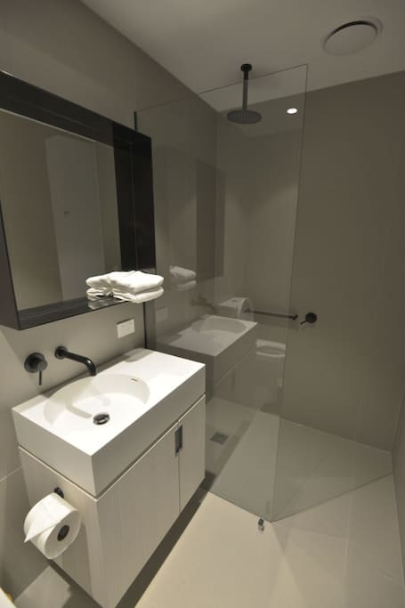 Clean bathroom