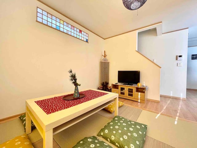 尹府A栋-池袋新築四室一厅一户建。北池袋步行4分钟。池袋步行12分钟。高速wifi。免费停车场