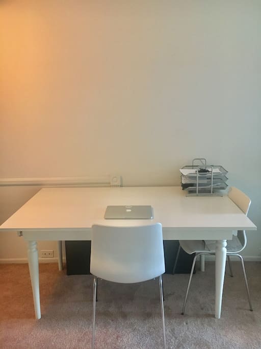 Ample work space